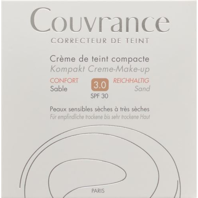 Avene Couvrance kompakt sminkhomok 03 10 g