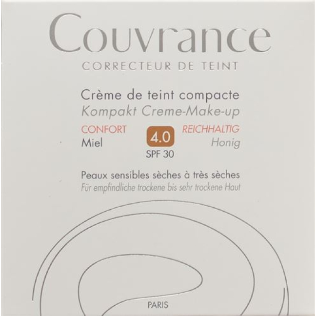 Avene Couvrance kompakt makeup Honning 04 10 g