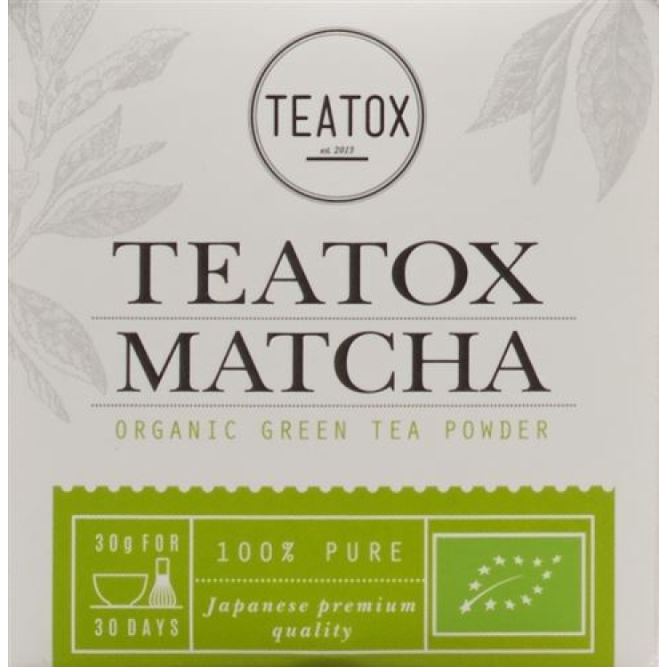 TEATOX Matcha PLV Ds 30 g