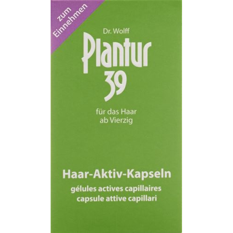 Plantur 39 Active Soch kapsulalari 60 dona