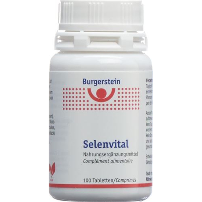 Burgerstein Selenvital 100 tabletta