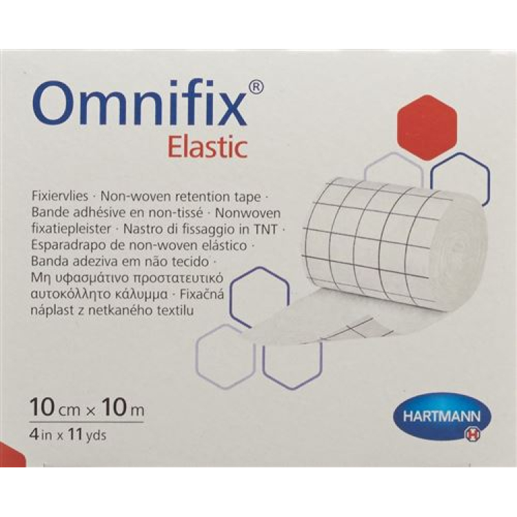 OMNIFIX Fixationsvlies 10cmx10m elast weiss