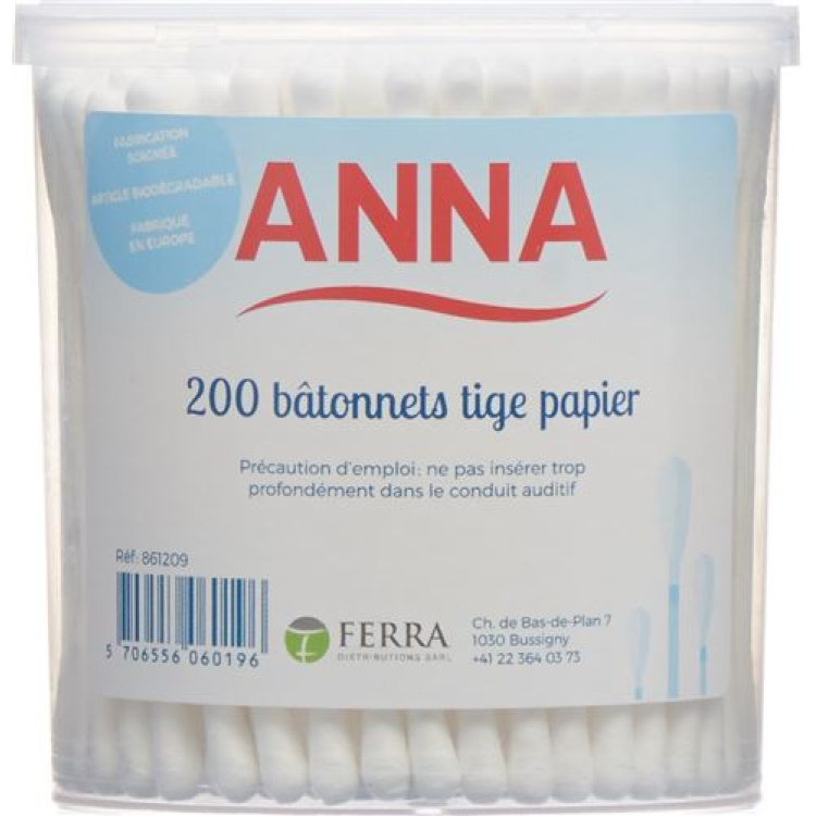 Anna pambıq çubuq kağızı 200 ədəd