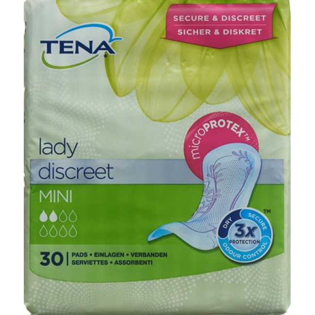TENA Lady Mini discreet 30 дана