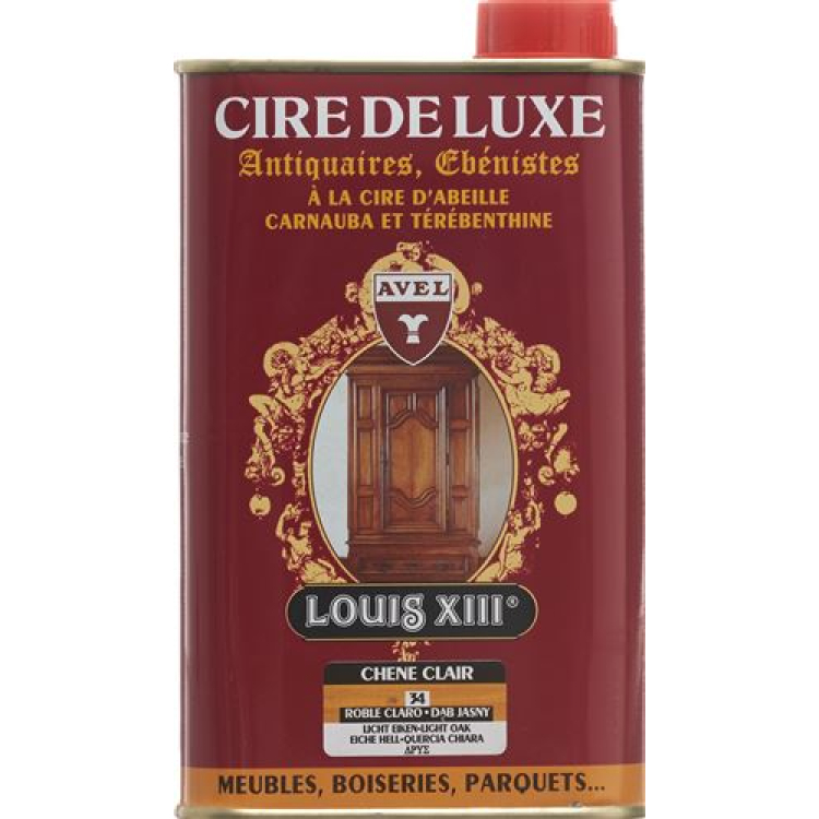 Cire liquide Louis XIII de luxe chêne clair 500 ml