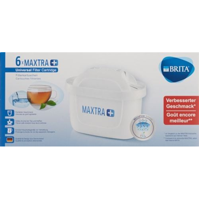 Brita 6 Piece Maxtra Water Filter Cartridges