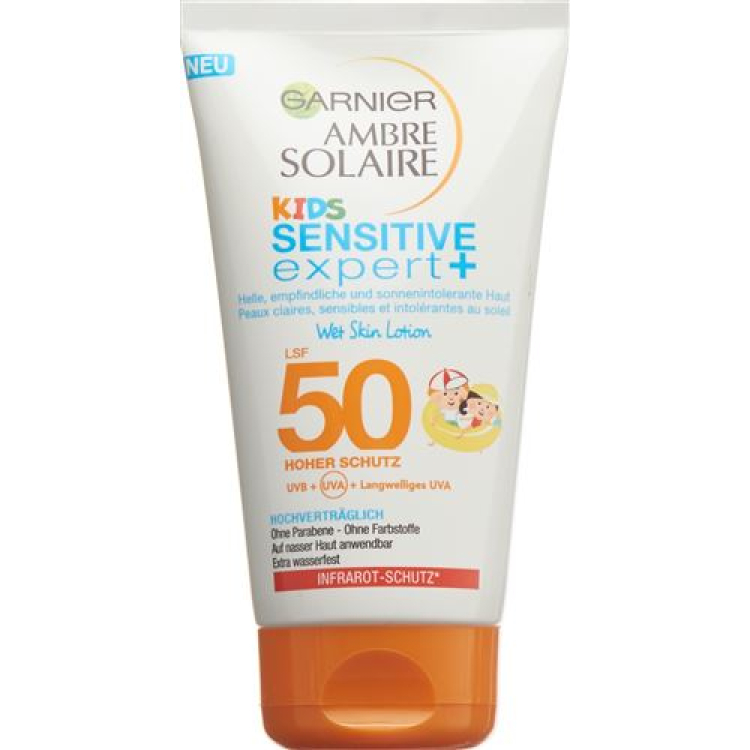 Ambre Solaire Kids Wet Skin Lotion 150 ml