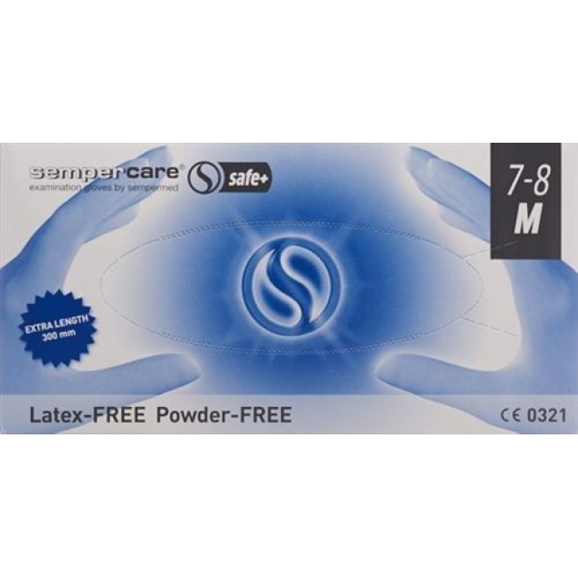 Sempercare safe+ M unsterile powder-free 100 pcs