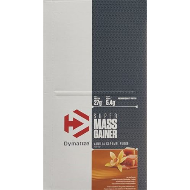 Dymatize Super Mass Gainer Vanilla Caramel Bar 10 x 90 g