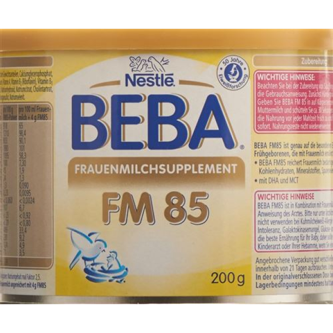 Beba FM 85 Ds 200 г