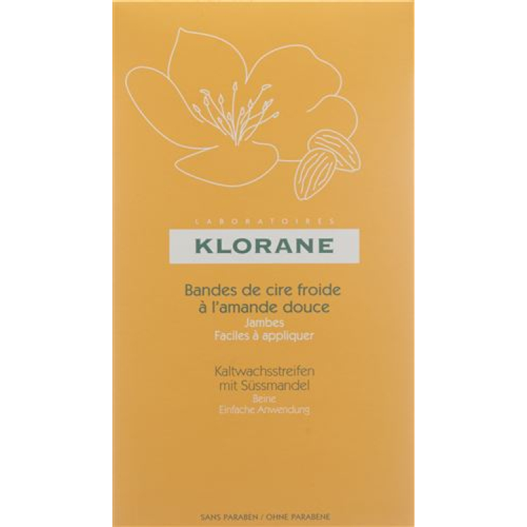 Klorane nhổ lông chân 2 x 6 chiếc