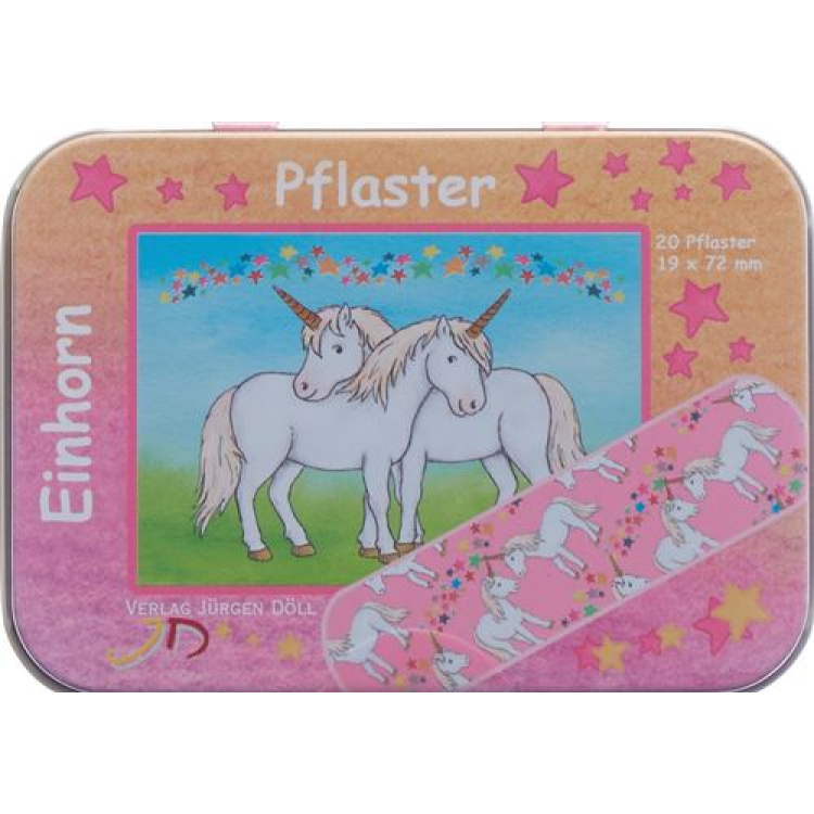 Döll yapışqan plasterlər 19x72mm Unicorn Ds 20 ədəd