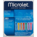 Microlet lancettes colorées 200 pcs