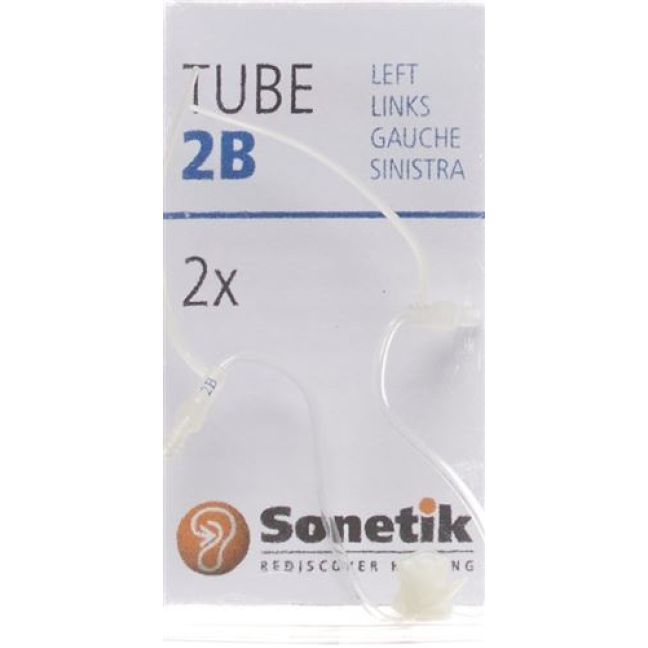 Sonetik GOhear sound tube tube 2B left blister 2 pcs
