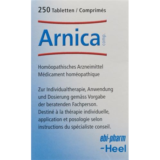 Arnica compositum Tabletki na pięty Ds 250 szt