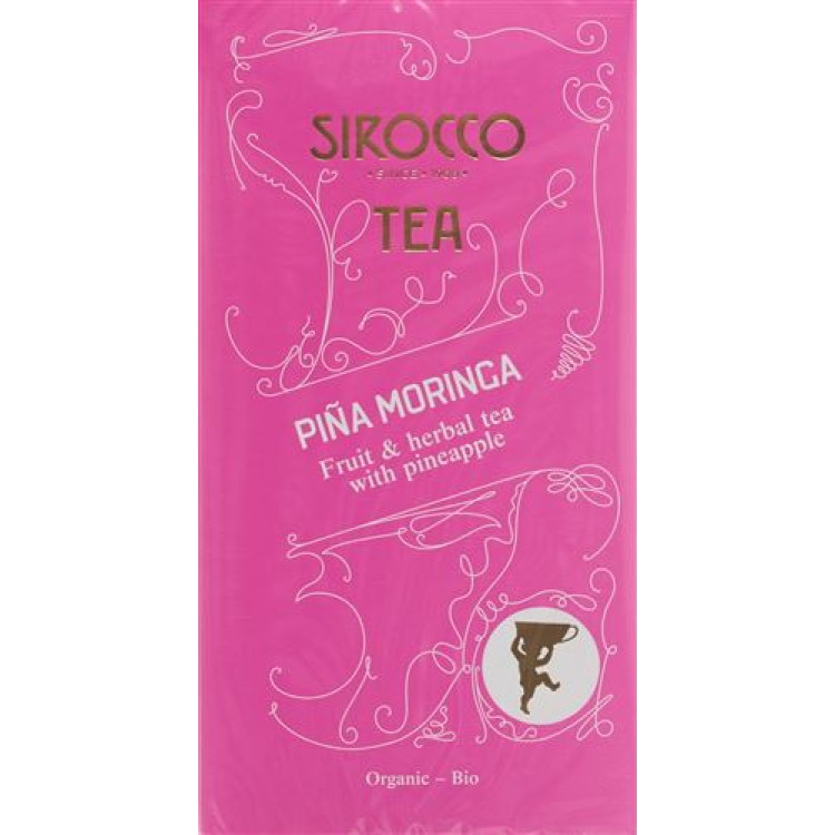 Sirocco theezakjes Pina Moringa 20 st