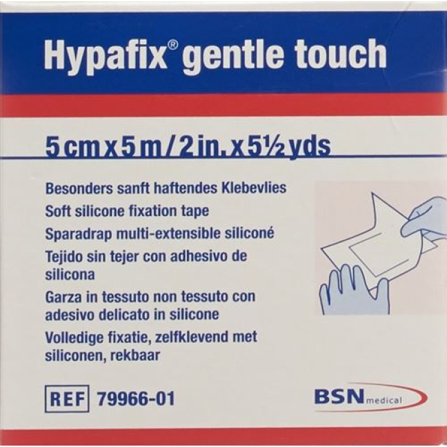 Hypafix Skin sensitive silicone 5cmx5m