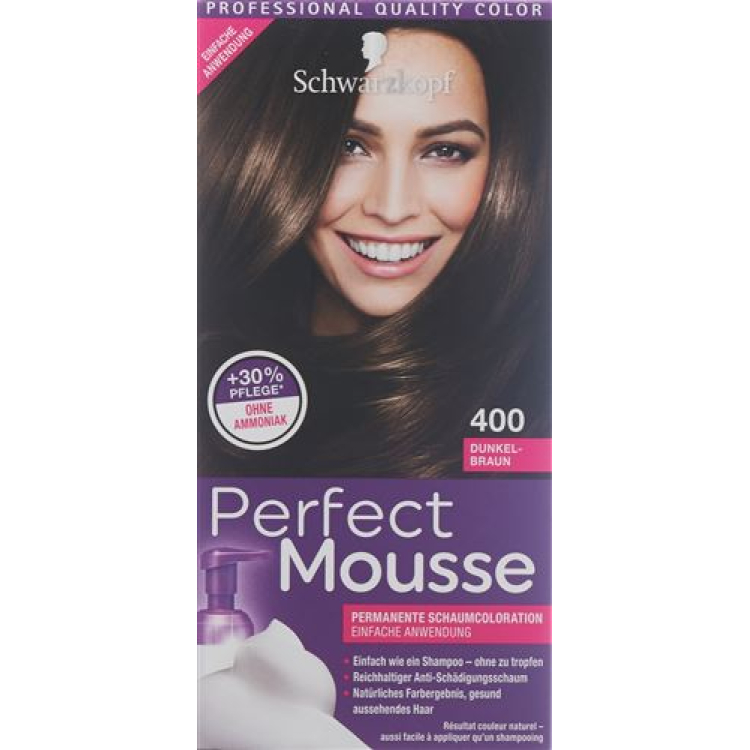 Perfect Mousse dark brown 400