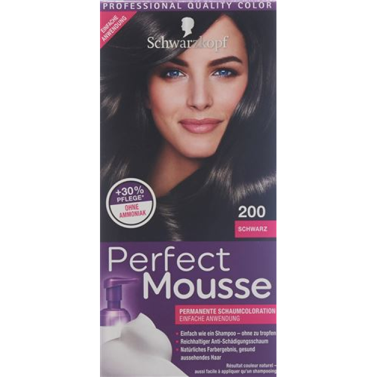 Perfect Mousse 200 black