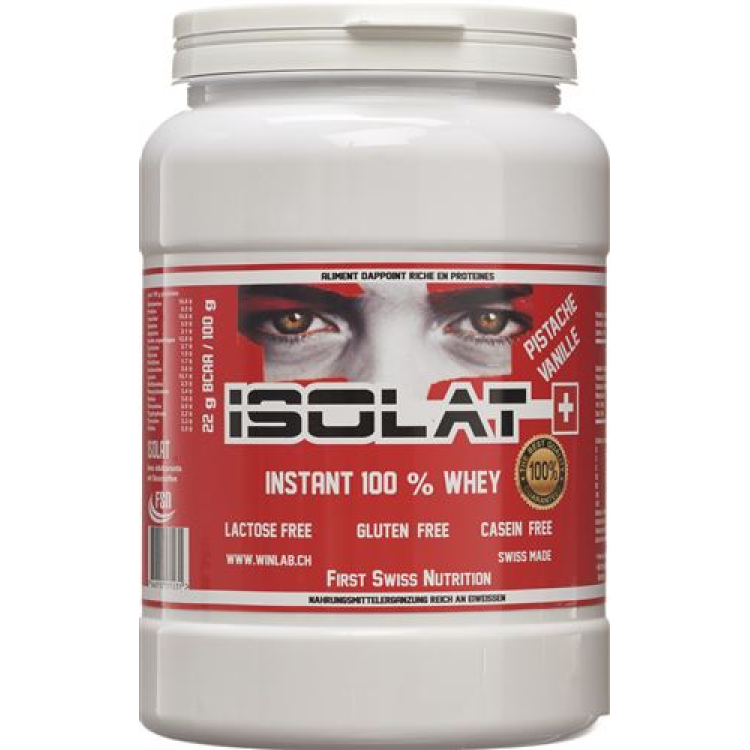 Isolate Whey protein pistachio vanilla 600 g