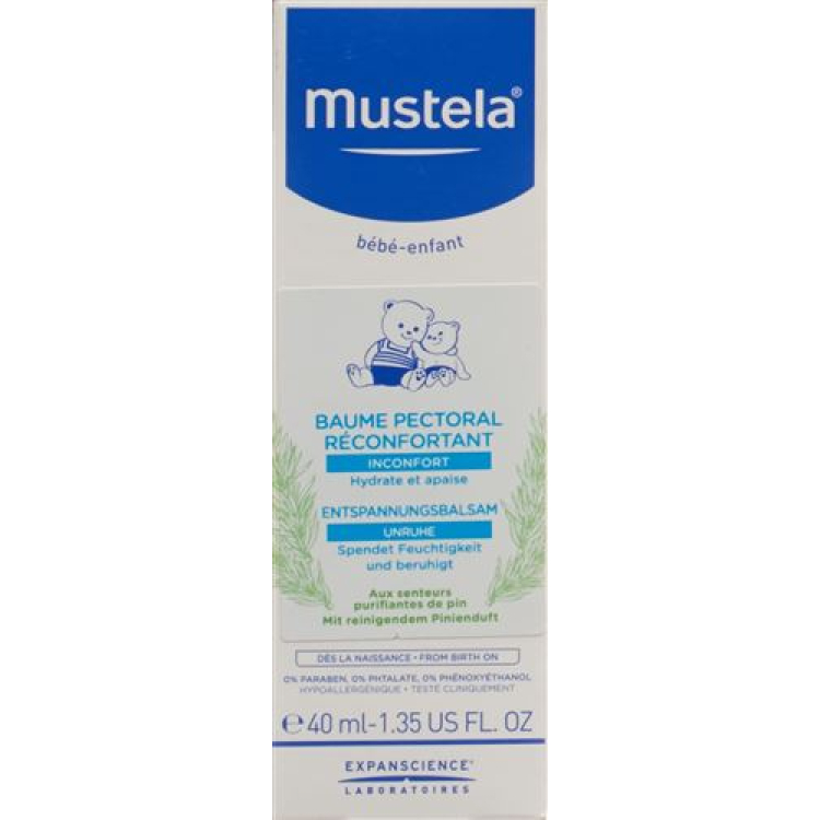 Mustela BB balzam za opuštanje 40 ml