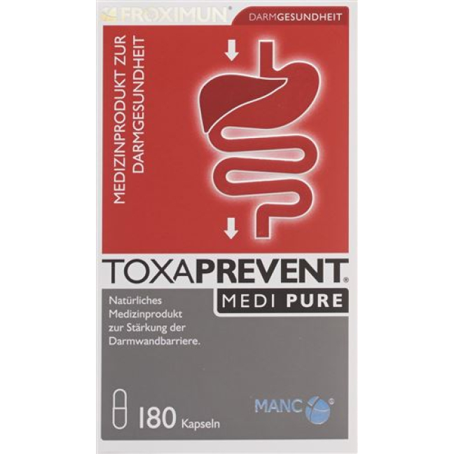 Toxaprevent Medi Pure Kaps 180 adet