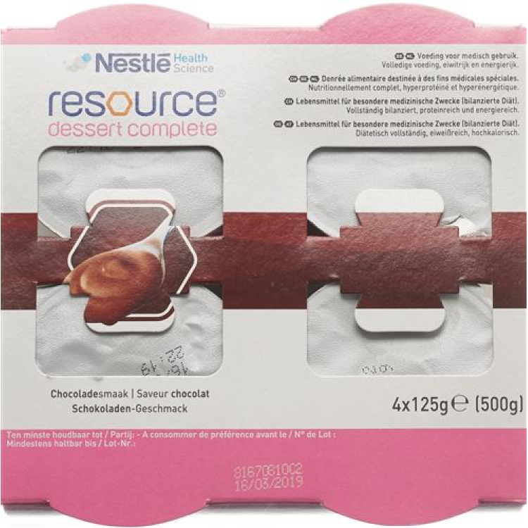 Resource Dessert Chocolate Cup 4 125 g