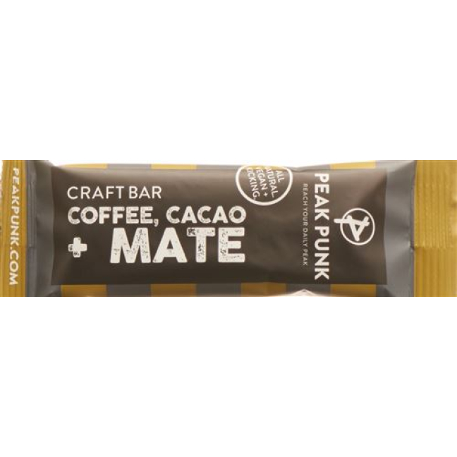 Peak Punk Bio Craft Bar Cacao & Coffee Mate 38 g