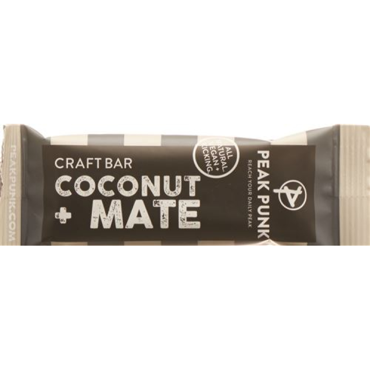 Peak Punk Bio Craft Bar & Coconut Mate 38 g