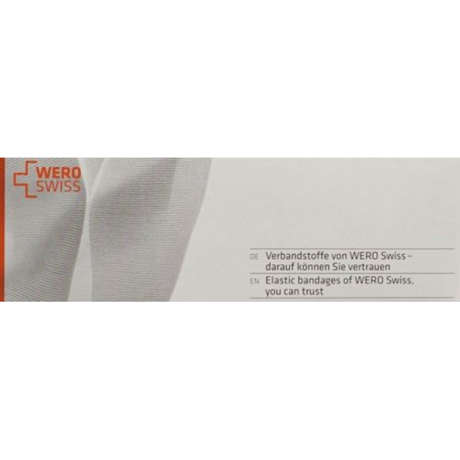 WERO SWISS Fix bandage de gaze élastique 4mx8cm blanc 20 pcs