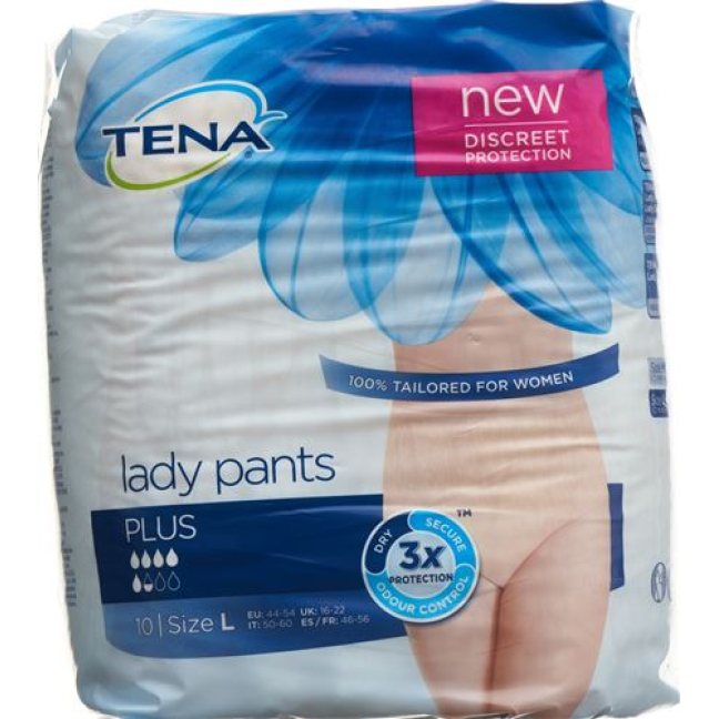 TENA Lady Pants Plus L 10 pcs