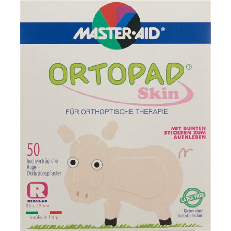 Ortopad Occlusionspflaster Regular skin от 4 години 50 бр