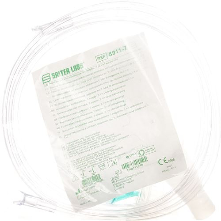 Salter Labs tee nebulizer mouthpiece + + 2.1m hose 50 pcs