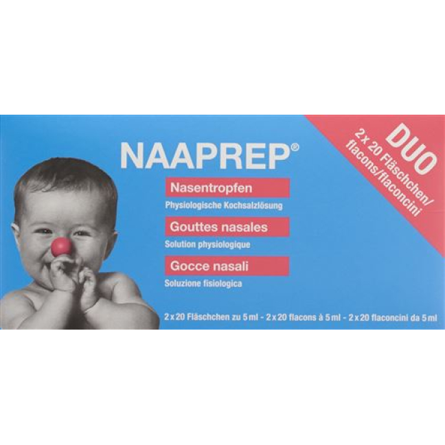 Naaprep nose drops Duo 2 x 20 pcs