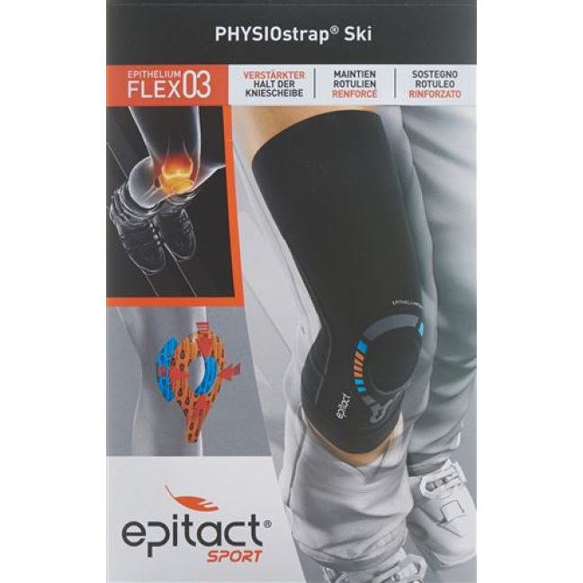 Epitact Sports Physiostrap Knee Bandage SKI L 41-44cm
