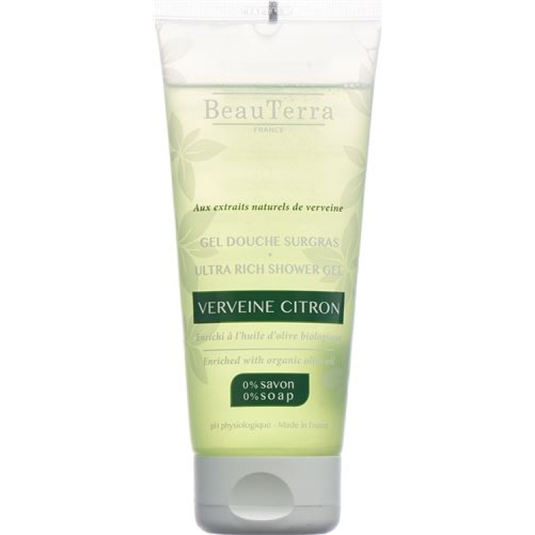 BeauTerra boy gel limonli verbena 200 ml