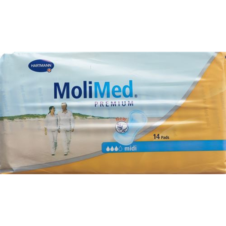 MOLIMED inkontinensbind kommer Midi 14 stk