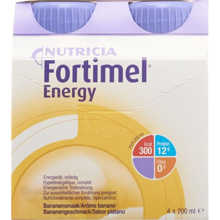 Fortimel Energy banana 4 Fl 200 ml