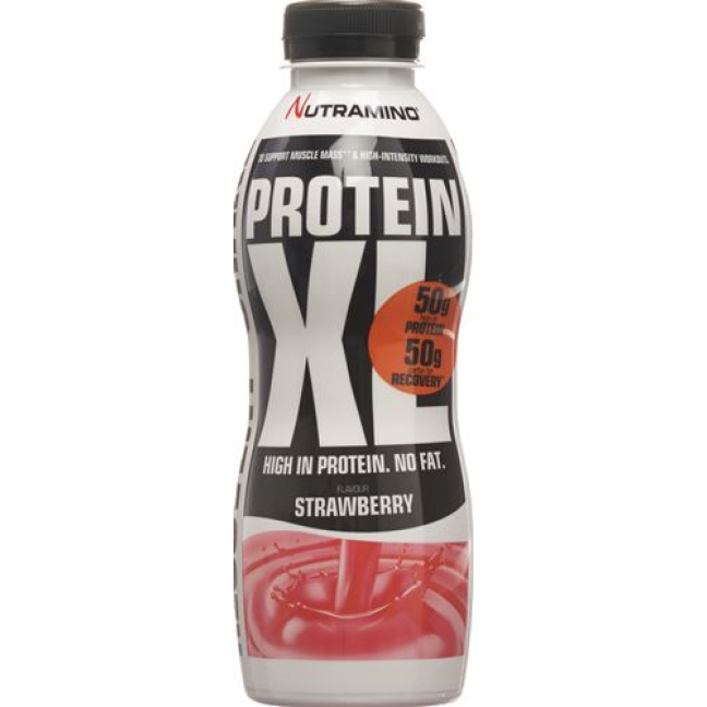 Nutramino protein XL Recovery Shake Strawberry 12 x 500 ml