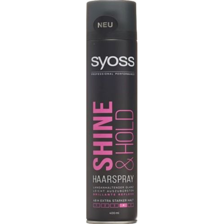 Syoss Hairspray Shine & Hold 400 ml