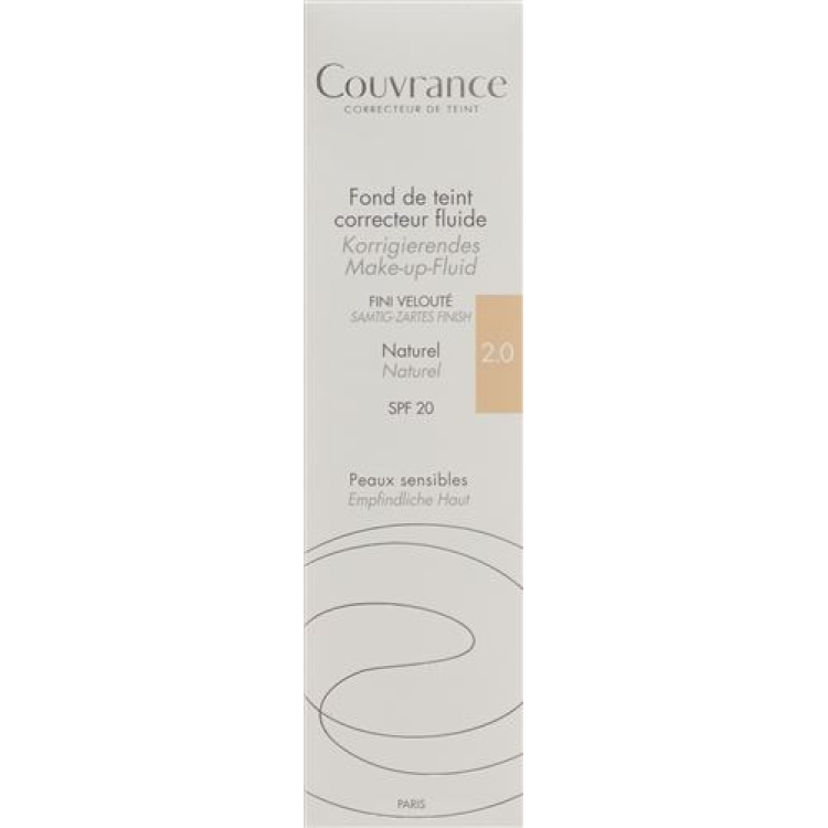 Avene Couvrance fluid Natural 2.0 30 ml