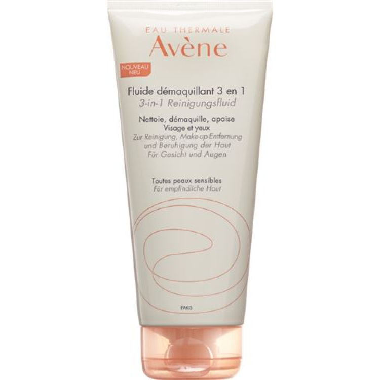 Avene 3-in-1 puhdistusneste 200 ml