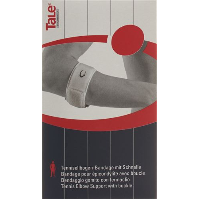 TALE tennis elbow strap 5cm with buckle skin