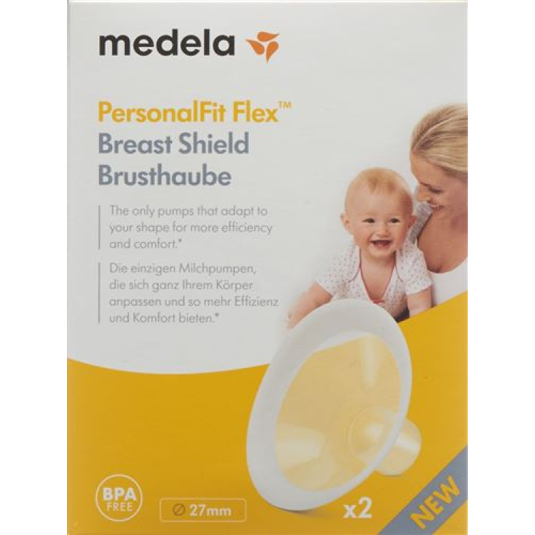 Medela PersonalFit Flex krūtų skydeliai L 27mm 2 vnt