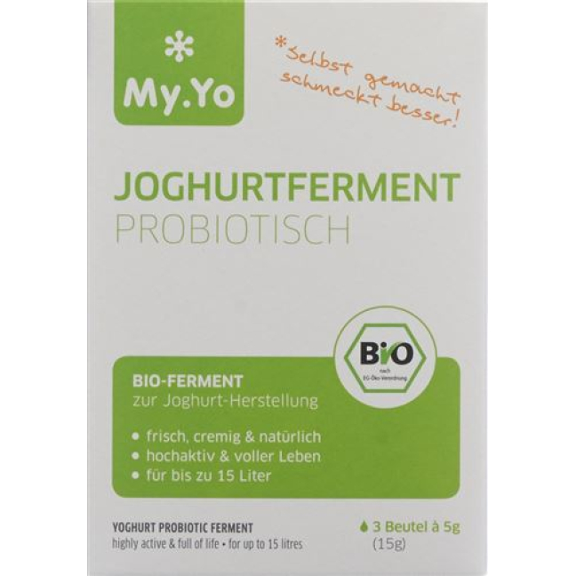 My.Yo jogurto fermento probiotikas 3 x 5 g