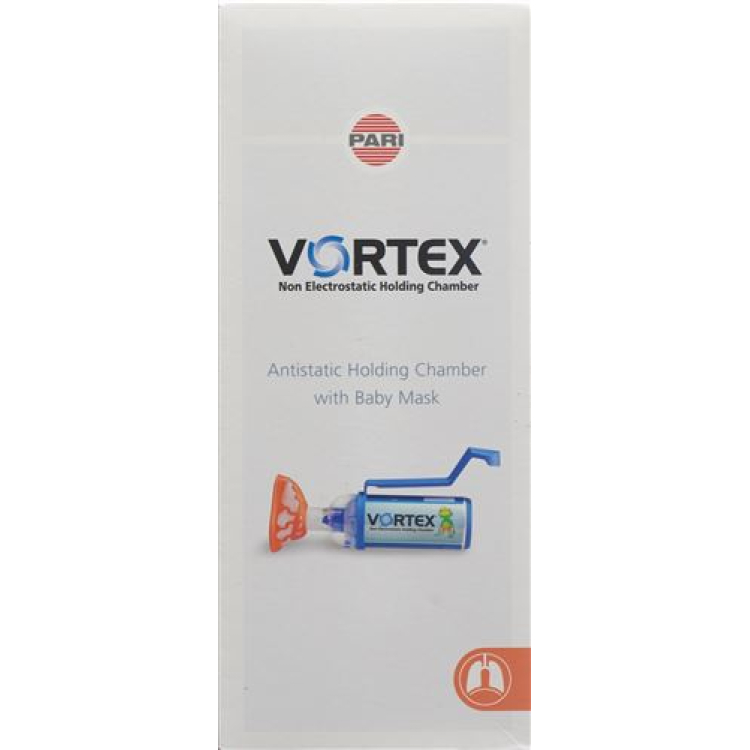 Pari Vortex antistatic Vorschaltkammer ជាមួយ beetle របាំងទារក (0-2 ឆ្នាំ) និងប្រតិបត្តិការដោយដៃម្ខាងជំនួយ