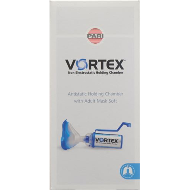 Pari Vortex antistatique Vorschaltkammer avec masque pour adulte opération douce et d'une seule main
