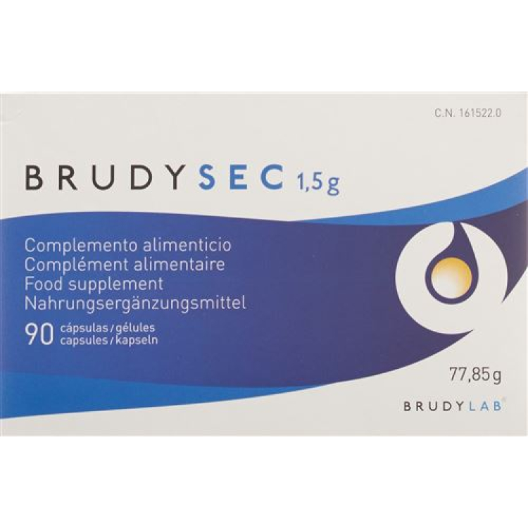 BRUDYSEC Kaps 1.5 g Blist 90 pcs