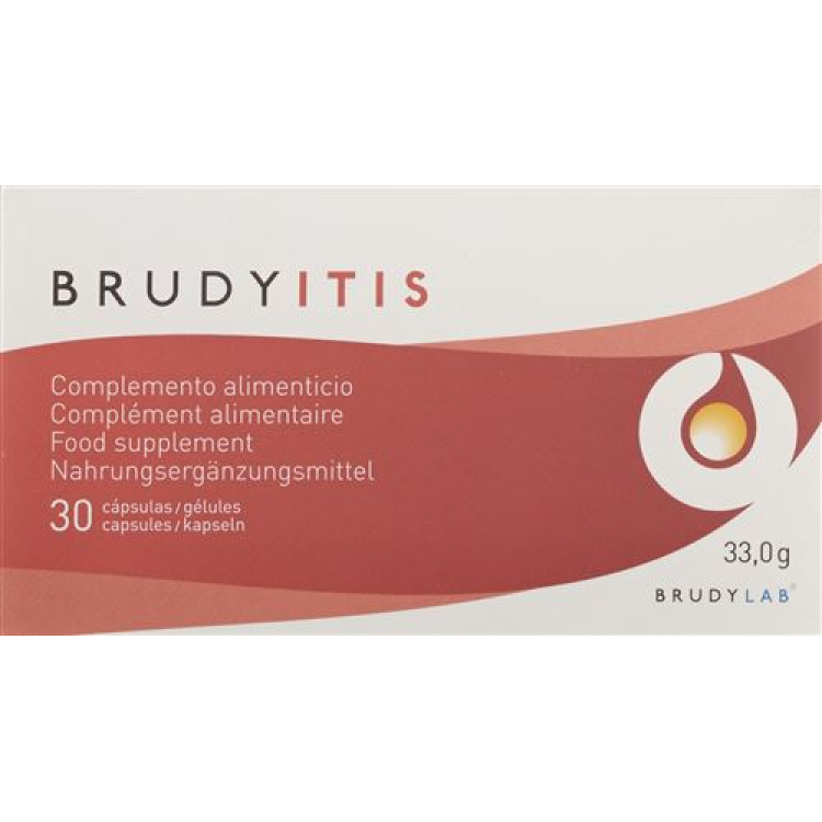 BRUDYITIS Kaps Blist 30 pcs