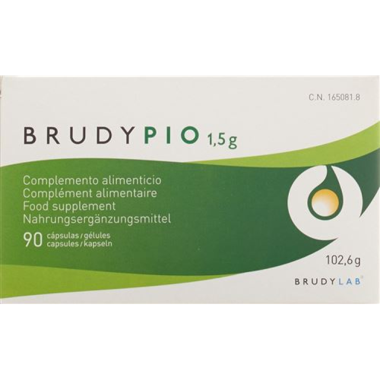 BRUDYPIO Kaps 1.5 g Blist 90 pcs